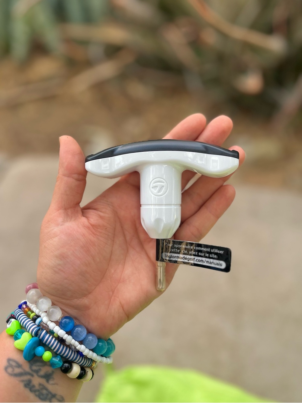 TAYLORMADE | NEW White and Black T-Handle Key Tool